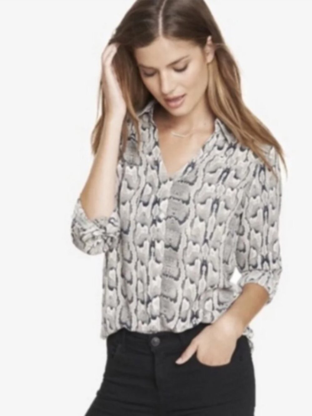 Express Portofino with snakeskin print